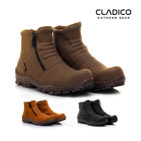 Sepatu Boots Safety Ujung Besi Resleting Tanpa Tali Kerja ProyekLapangan Pabrik Cladico Faster shoes