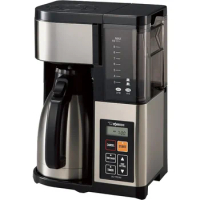 Zojirushi 100XB Coffee Maker, 10-Cup, Stainless Steel/Black cold brew espresso