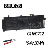 SHUOZB C41N1712 Laptop Battery For ASUS GX501 GX501Vl GX501GI GX501G GX501GM GX501GS GX501VSK GX501VS-XS710B200-02380100 15.4V