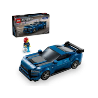 【LEGO 樂高】#76920 極速賽車 福特野馬 黑馬 Sports Car