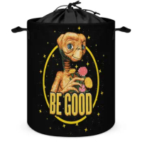 E.T The Extra Terrestrial Be Good for Tie Up Your Dirty Pocket Laundry Basket Organizer Division Towels And Great to The Touch P