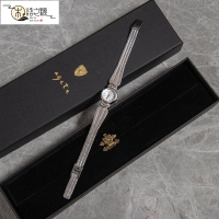【公司貨 免運速發】高級腕表 AGETE 個性原創手錶 石英手表 日本手錶 vintage日本agete新款年圣誕限定中古職場高級感小表盤手表女士小眾原宿風 設計師款手錶 檀木手錶 極簡風手錶