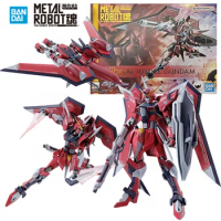 Bandai Namco Metal Robot Spirits Immortal Justice Gundam Gundam Seed 18Cm Anime Original Action Figure Model Toy Gift Collection