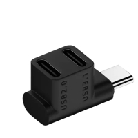 【魔宙】Type-c一分二100W/4K 60Hz PD快充/影音轉接頭 可支援STEAM DECK(100W+4K60hz+USB3.0+讀卡)