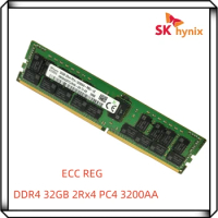 Hynix DDR4 32GB 3200A 2RX4 PC4 3200MHz ECC REG RDIMM 32G Server memory RAM