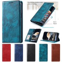 Retro Business Magnet Case For Funda Honor X9A Phone Cover on for Huawei Honor X9a HonorX9A X 9A RMO-NX1 Leather Flip Stand Case