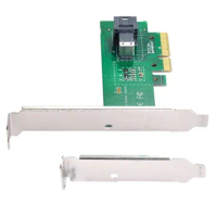 Zihan SFF-8643 to SSF-8639 PCI-E 4X to U.2 U2 Kit SFF-8639 NVME PCIe SSD Adapter for Mainboard SSD 750 p3600 p3700 M.2 SFF-8643