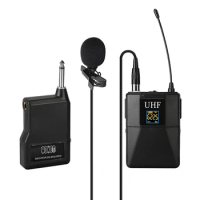 UHF Microphone Professional Wireless Microphone System Receiver+Transmitter For Camcorder Recorder Microphone