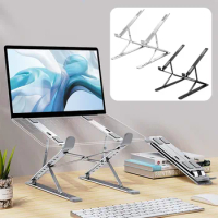 Foldable Laptop Stand Adjustable Notebook Stand Portable Laptop Holder Tablet Stand Computer Desktop Stand Laptop Accessories