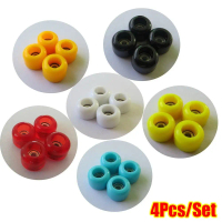 TTCcy114 Store 4 cái Bền Chuyên nghiệp Bánh xe vòng bi Kim loại PU Urethane Bánh xe ngón tay CNC Min