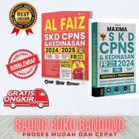 Paket 2 Buku Maxima & Al Faiz SKD CPNS & KEDINASAN 2024/2025