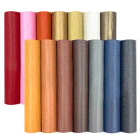 5pcs Bundle Litchi Pattern Self adhesive Faux PU Leather Fabric Repair Patch Sticker For Sofa Car Bag DIY Craft Material A5