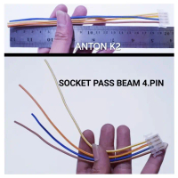 SAKLAR TOMBOL DIM LAMPU PASS BEAM DIM VIETNAM 4 PIN SOCKET MOTOR HONDA BEBEK/MATIC VARIO/BEAT/SCOOPY