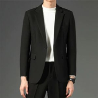 內地直送 - KATARA 男士修身西服商務休閒正裝韓版西裝外套男裝