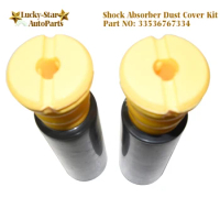 2 Pcs New Rear Shock Absorber Dust Cover Kit 33536767334 for BMW E81 E82 E88 E90 E92 33504034410 33503411995