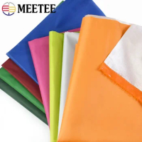 1/2/4Meters Meetee 150cm 210T Silver Coated Waterproof Fabric Shade Dust-proof Cloth for Car Umbrella DIY Tent Sewing Material