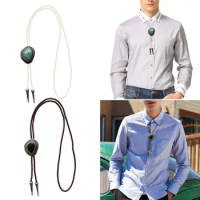 New Trendy Bolo Tie Dance Retros Necktie Western Necktie Adjustable Necktie