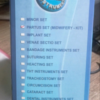 Alat Bantu Kebidanan instrumen kehamilan Partus set Renz Stainless Kehamilan
