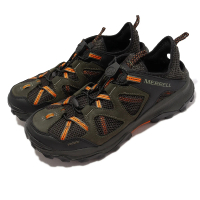 MERRELL 水陸鞋 Speed Strike LTR Sieve 男鞋 黑 墨綠 戶外 珠面皮 耐磨 涼鞋(ML135167)