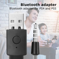 Nku Wireless Bluetooth-compatible4.0 USB Audio Adapter Dongle Earphone Mic Receiver Transmitter Compatible with Sony PS4/ps5