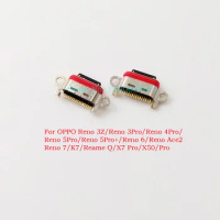 50Pcs USB Charging Port Dock Plug Charger Connector Socket For OPPO Reno 3Z/Reno 3Pro/Reno 5Pro/Reno 6 Pro/Reno 7 Pro/Reno 8 Pro