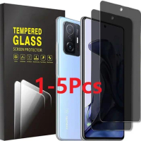1-5Pcs Privacy Tempered Glass Screen Protector for Anti-Spy Xiaomi POCO C3 M5 C50 C51 Redmi 9I 9A 9AT 9C NFC