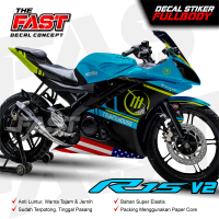 decal stiker r15 v2 decal stiker stiping r15 v2 RACING stiker fullbody yamaha r15 v2 RACING Motor Mo