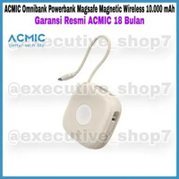 ACMIC Omnibank Powerbank Magsafe Magnetic Wireless 10.000 mAh - Garansi Resmi ACMIC 18 Bulan