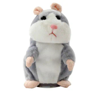 Electronic Talking Hamster Plush Toys Best Early Educational Toy Christmas Gift Speaking Sound Stuffed Electric Pets