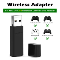 Wireless Adapter For Xbox One Controller Windows10 PC USB Receiver For Xbox One S/X Wireless Controller 2nd Generation