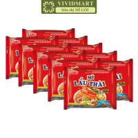 [SET 10 GÓI] - ACECOOK - Mì lẩu Thái Tôm, Mì ăn liền lẩu thái Tôm, Mì lẩu Thái hương vị Tôm, Mì Thế 
