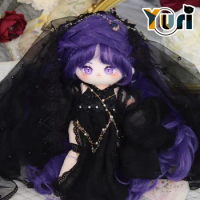 Yuri Lolita Scorpio Soft Silk Wig Girl Plush 20cm 28cm Doll Body Toy Party Skirt Game Cosplay Anime Bag Accessories Cute C PDD