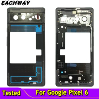 For Google Pixel 6 GB7N6 / G9S9B16 Middle Frame Pixel 6 Pixel 6 pro Middle Frame Bezel Middle Plate Replacement Part