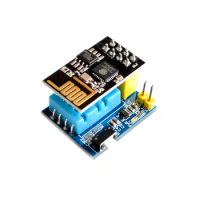 1pcs ESP8266 ESP-01 ESP-01S DHT11 Temperature Humidity Sensor Module esp8266 Wifi NodeMCU Smart Home IOT (with ESP01)