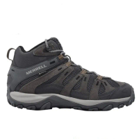 【MERRELL】男 ALVERSTONE 2 MID GORE-TEX 多功能防水透氣登山健行鞋.登山鞋(ML037165 灰色)