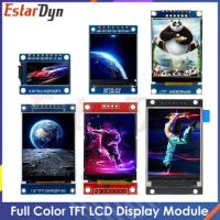 TFT Display 0.96/1.3/1.44/1.77/1.8/2.0 inch IPS 7P SPI HD 65K TFT Full Color LCD Module ST7735 Drive For Arduino