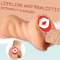 2023 Male Masturbator Realistic Vagina Sexy Toys For Men Pocket Pusssy Pussy Blowjob Masturbation No Vibrator Adults Sex Goods