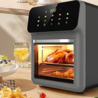 L 12L Double layer visible air fryer Multi-functional oven Large capacity touch screen smart electric oven for home use