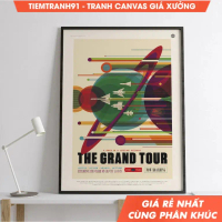 Tranh treo tường, Commercial rights for poster Astronomy Poster NASA Grand Tour Planets Poster, Spac