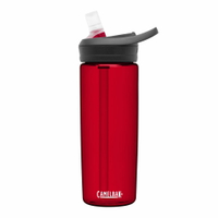 【【蘋果戶外】】Camelbak《送咬嘴蓋》600ml eddy+多水吸管水瓶 石榴紅 水壺單車水壺吸管水壺