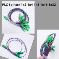 Ftth Fiber Optic PLC Splitter 1x2 1x4 1x8 1x16 1x32 SC/APC SM Single Mode G657A1 FTTH PLC Splitter APC Connector SC Connector