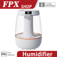 (1 year warranty) FPX 3L Air Humidifier 3-Color Household Large Volume Humidifier USB Silent Spray A