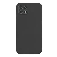 Soft Case Samsung A22 5G Silikon Candy Macaron Bludru Abu-abu