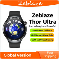 Zeblaze Thor Ultra 1.43inch HD AMOLED Display 2+16GB 4G Calling GPS Built-in Heart Rate SpO2 Monitor Multi-sport Smart Watch
