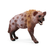 children's simulation zoo model toy wild animal world hunting dog hyena model