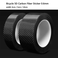 Bike Frame Protection Stickers Tape 5cm 10cm Bicycle Frame Protector 0.6mm Thickness Clear Wear Surface 5D Carbon Tape Film Tool