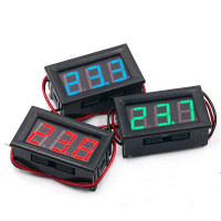 โวลต์มิเตอร์แบบดิจิตอล2สาย DC 5V 120V ถูกส่ง