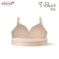Sorex T-shirt Bra Busa Tanpa Kawat Kait 3 Setara Cup A BH Harian 34135 Nyaman Cream 34
