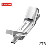 Lenovo USB Memoria OTG Metal USB 3.0 Pen Drive Key 2TB 1TB 512GB 128GB Type C High Speed Pendrive Mini Flash Drive Memory Stick