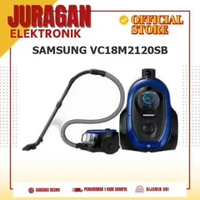 SAMSUNG VC18M2120SB Vacuum Cleaner 380 W Canister Anti-Tangle Turbin Vitality Blue 18M2120